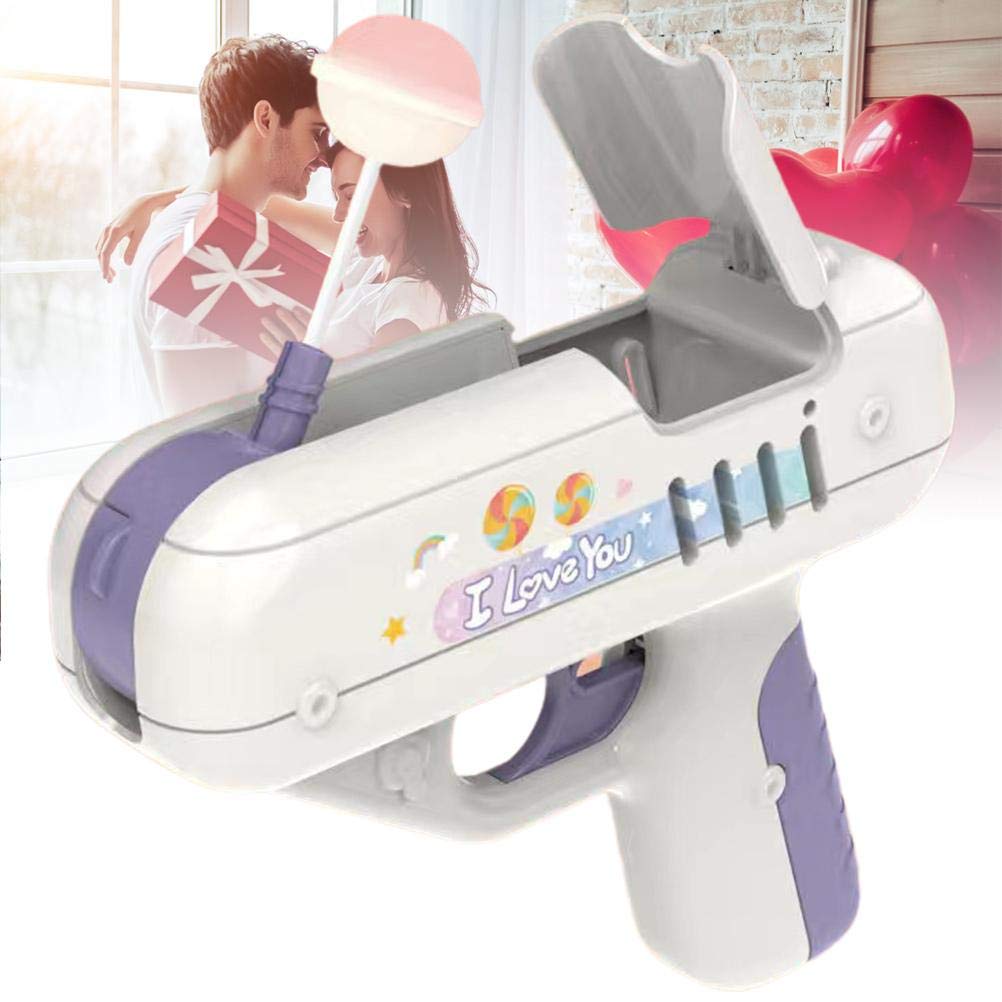 Best Kids Toy Gun - Purple Foam Blaster with Safe Soft Darts, Easy to Use for Outdoor Play & Backyard Battles