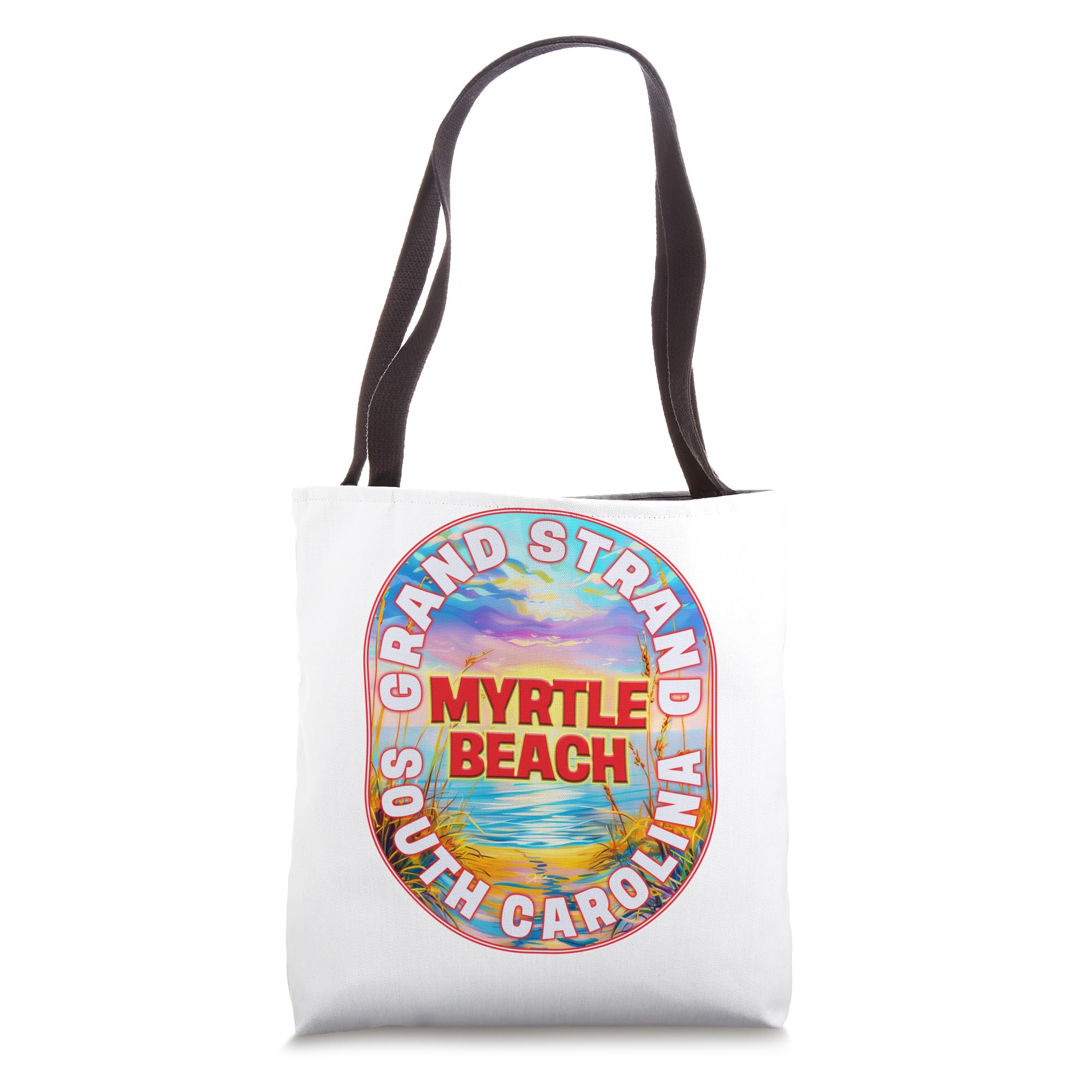 **JCombs: Stylish Myrtle Beach South Carolina Tote Bag - Perfect for Beach Trips, Shopping & Travel**