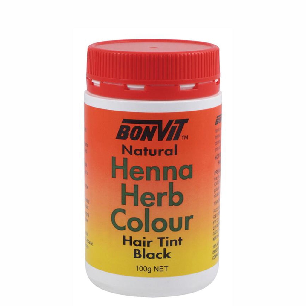 Premium Bon Henna Powder - Natural Black Hair Dye for Long-Lasting Color | Perfect for DIY Hair Coloring, Tattoos & Mehndi Art
