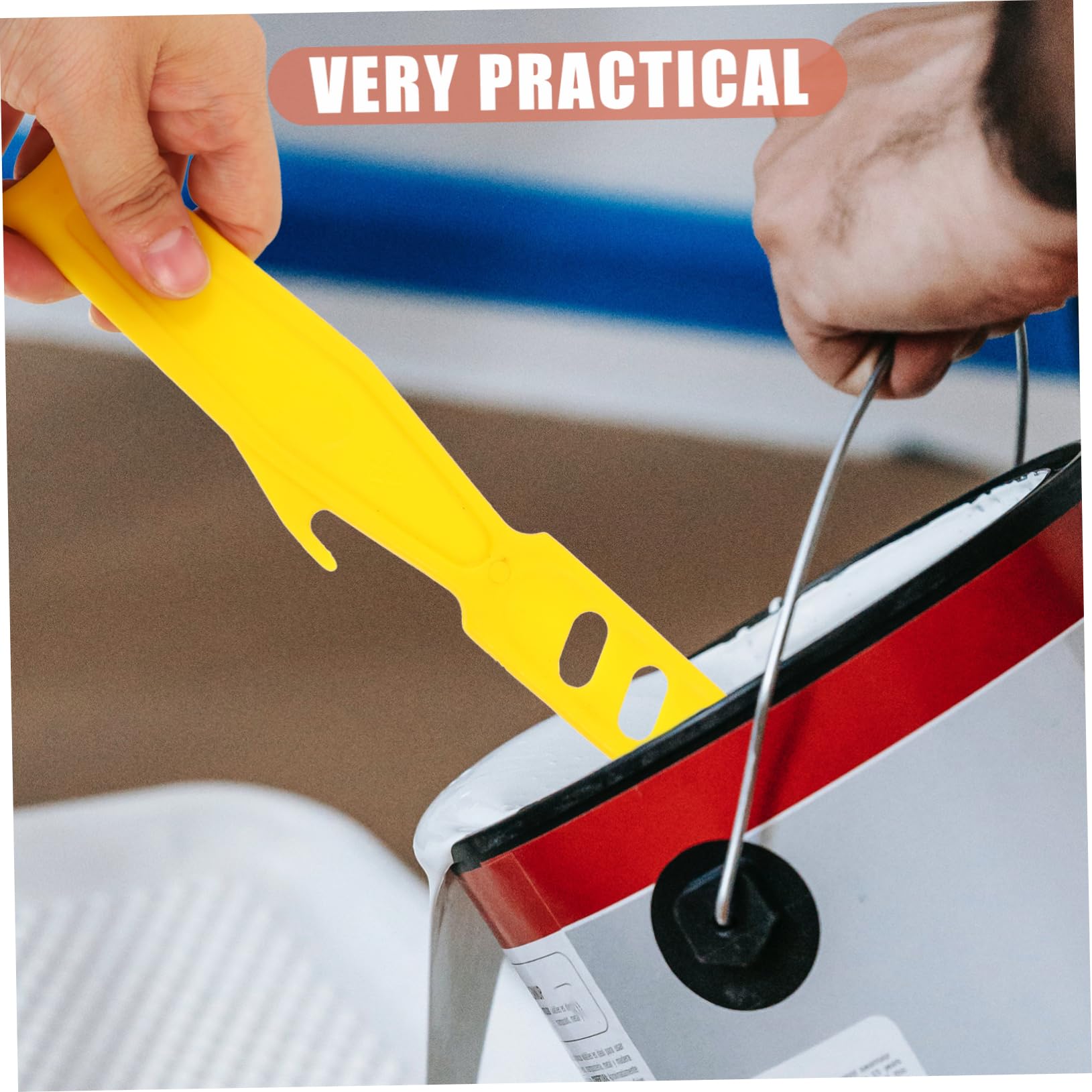 Reusable Paint Stirring Stick - Manual Paint Mixing Rod for DIY Projects, Home Improvement & Crafts - Portable Paint Mixer Tool for Household Use - Perfect for Wall Painting, Furniture Restoration & Art Projects