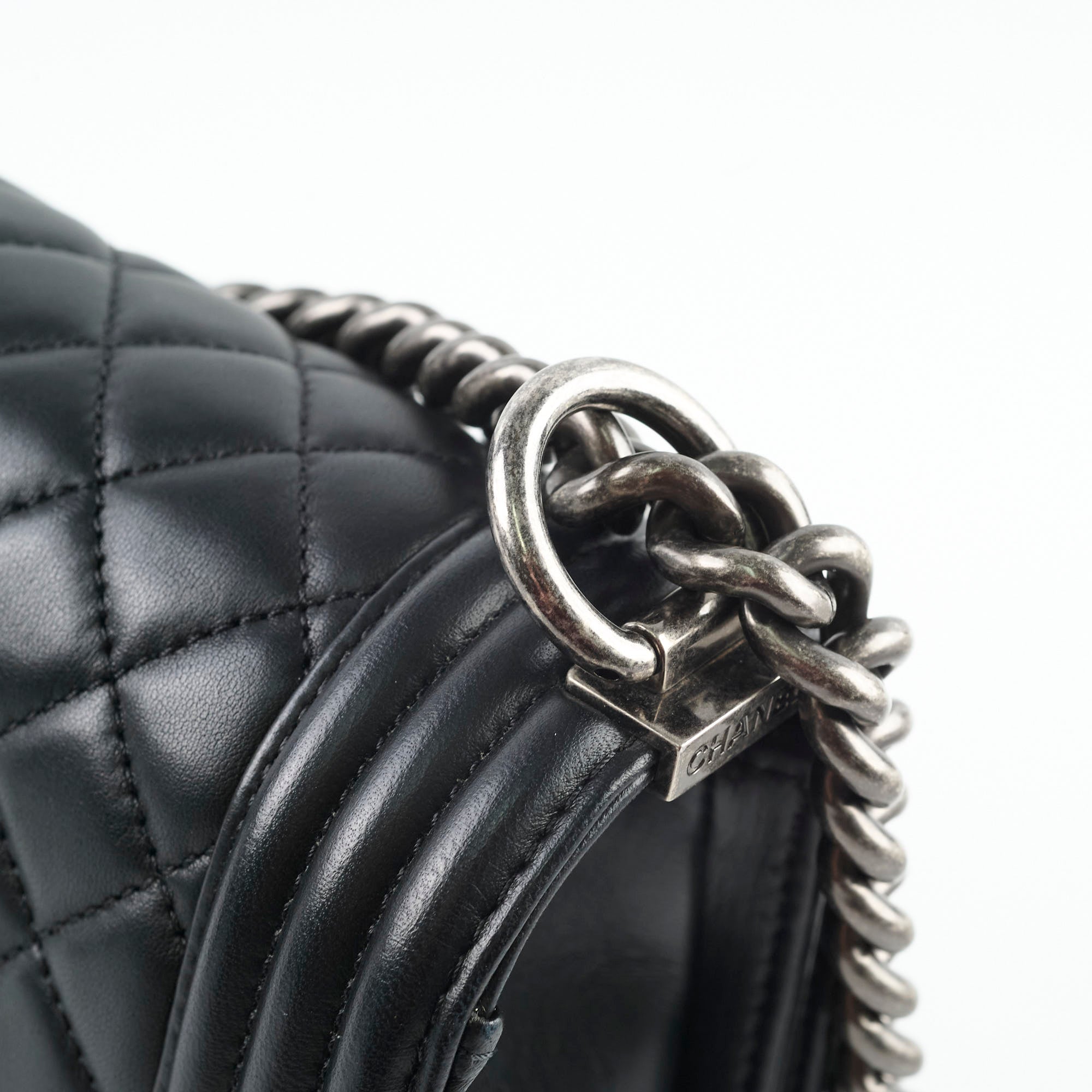 Chanel New Medium Lambskin Boy Black Series 22 Handbag - Luxury Designer Crossbody Bag for Women | Perfect for Parties, Dating & Special Occasions