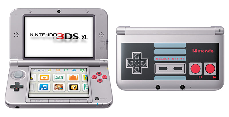 Nintendo 3DS XL Retro NES Edition Gaming Console - Portable Handheld System with Classic Design for Kids & Adults | Perfect for Travel, Commuting & Retro Gaming Enthusiasts
