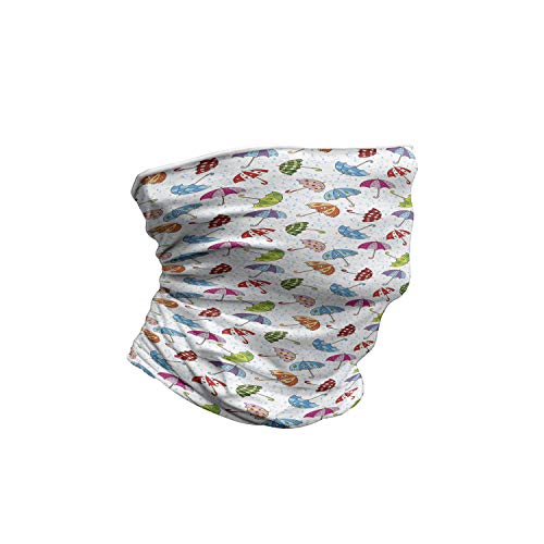 Colorful Doodle Umbrellas