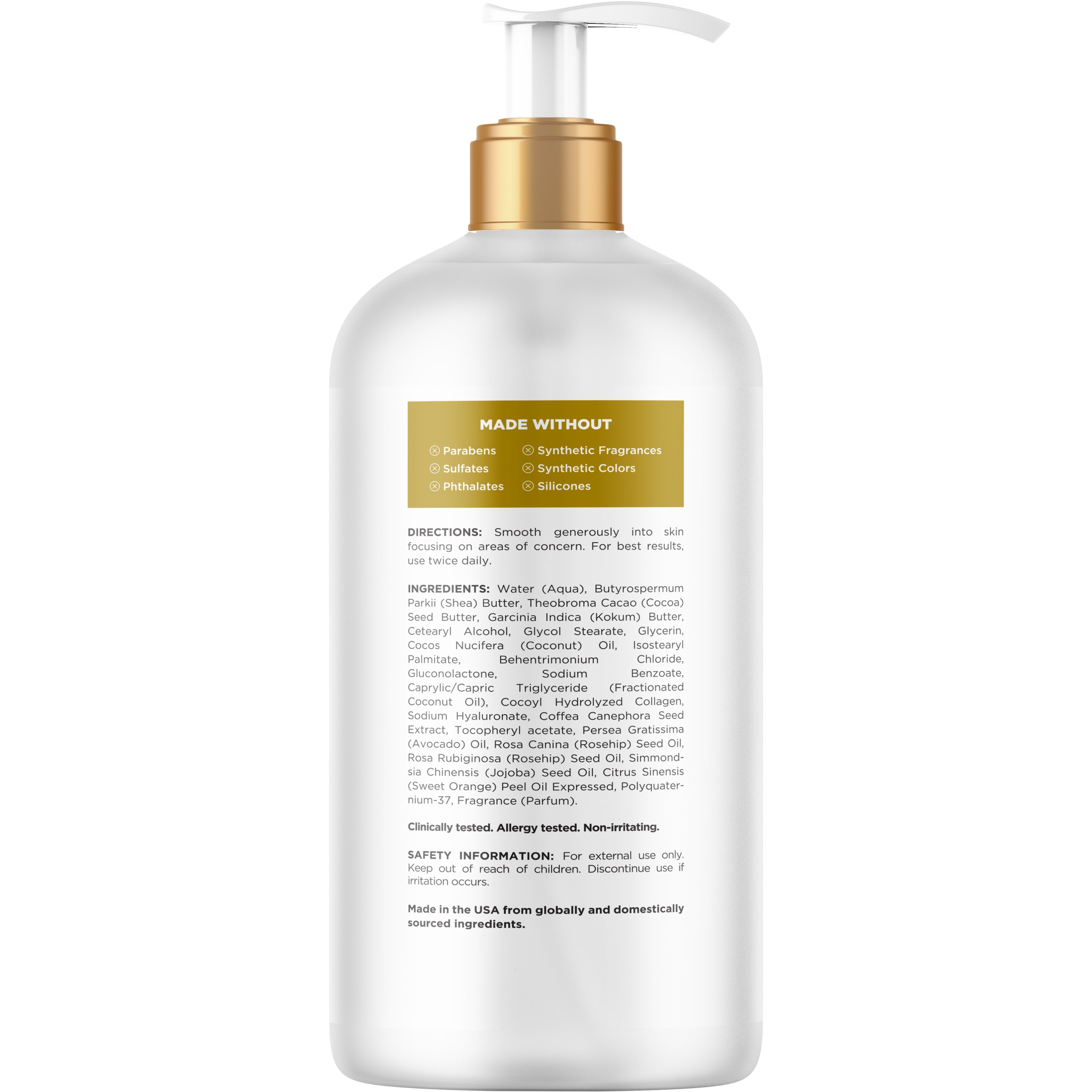 Best Firming Lotion for Skin Tightening & Anti-Aging | Hydrating Body Moisturizer for Women & Men | Perfect for Daily Use & Post-Workout Recovery