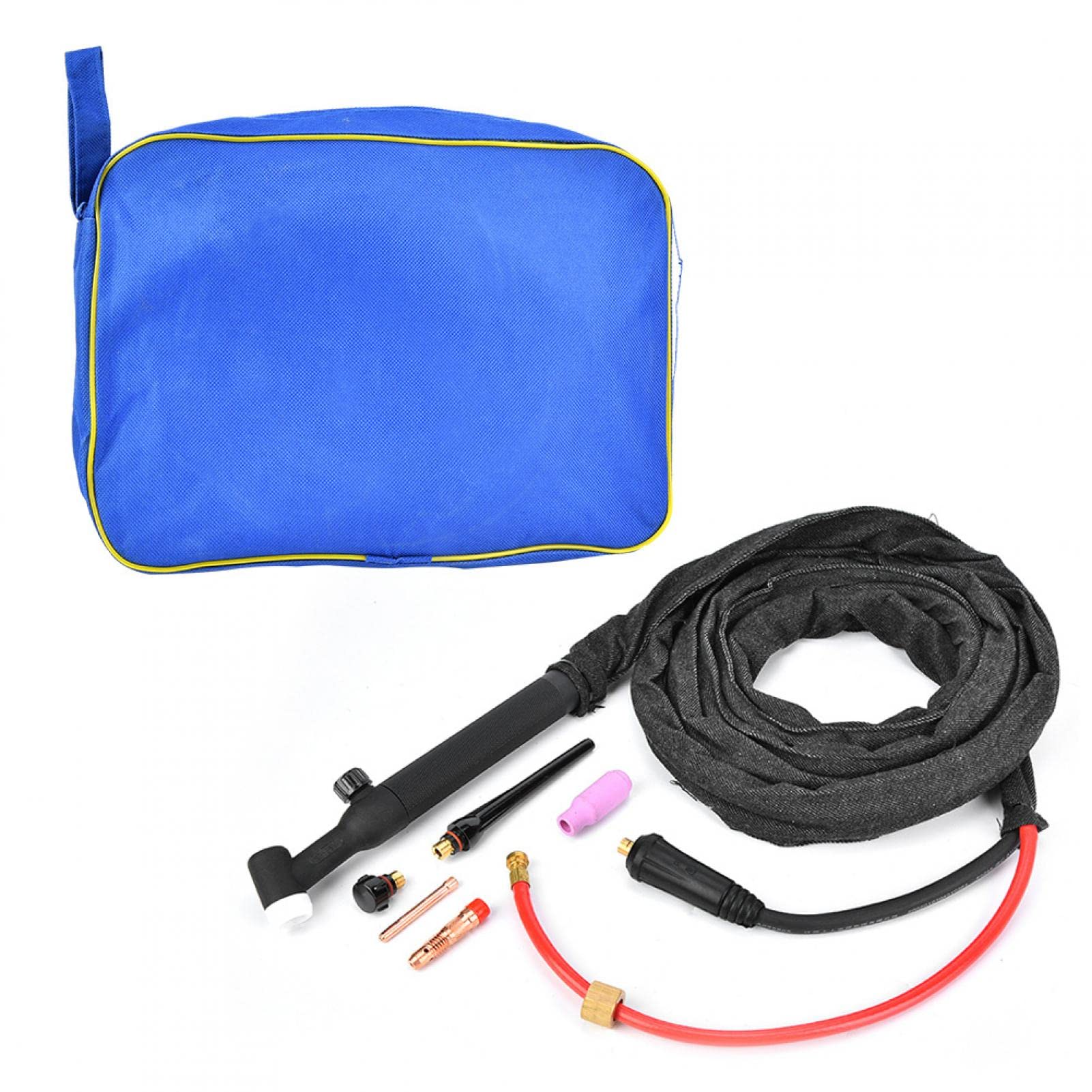 Premium WP26V Tig Torch - 200A Air Cooled Welding Gun with 4M Cable & EU Plug - Lift Arc Type for Metal Fabrication, Auto Repair & DIY Projects