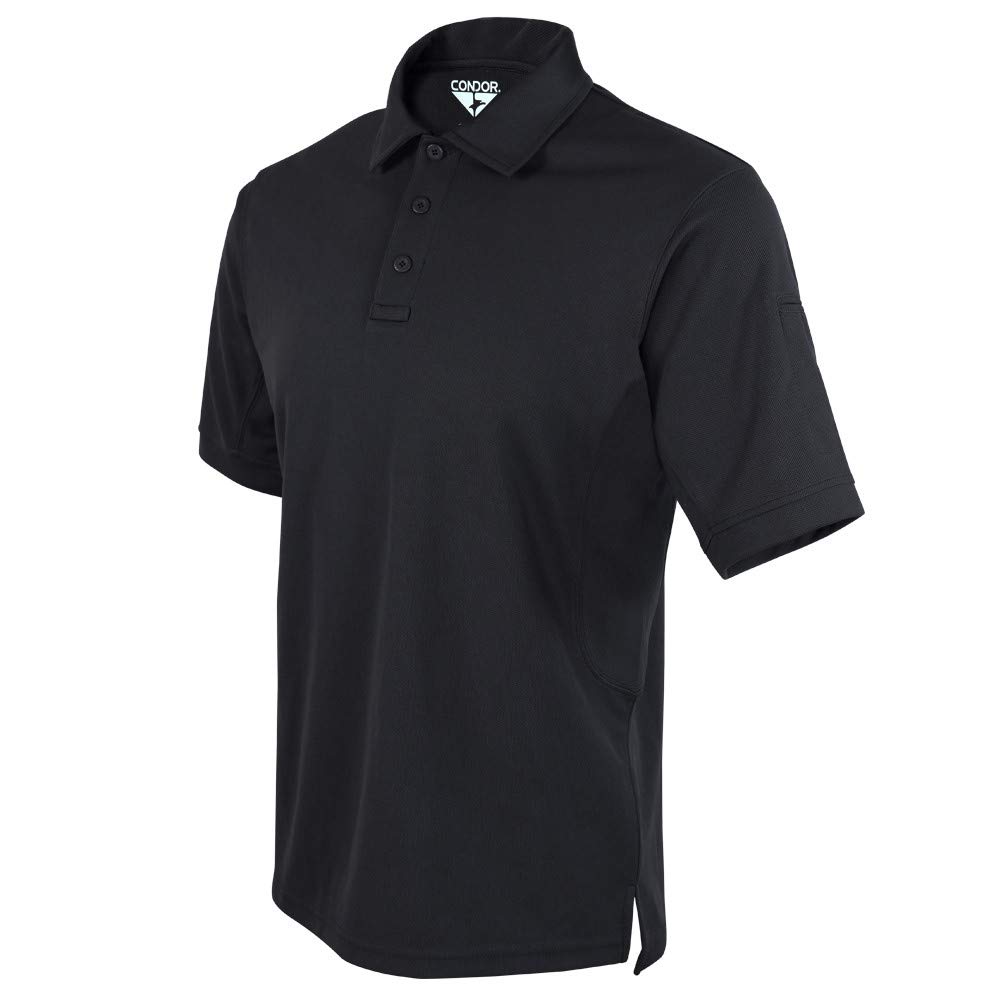 Condor Standard Performance Tactical Polo Shirt - Durable & Moisture-Wicking Men's Work Shirt for Outdoor, Security & Law Enforcement Professionals