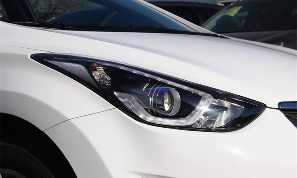 Hyundai Elantra Headlight Lens Cover 2012-2016 - Clear Replacement Headlamp Lens (Driver Side) - Perfect for Night Driving & Foggy Conditions