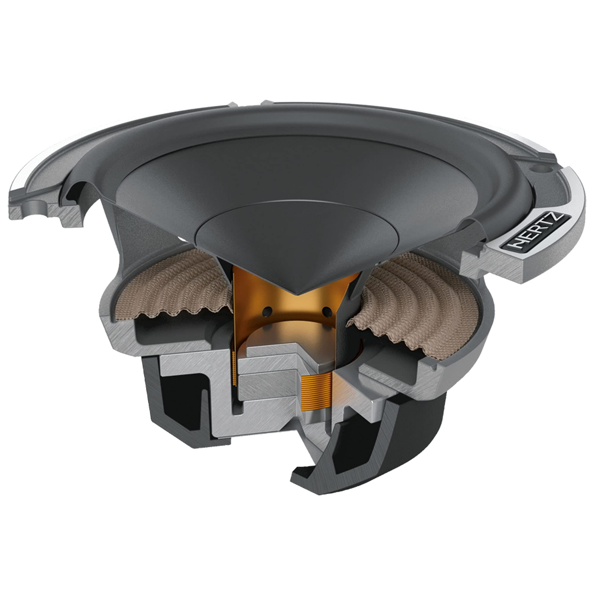 Hertz Mille Pro Series MP-703 3-Inch (70mm) Midrange Car Speakers Pair with Neodymium Magnets & Grilles - Premium Sound for Audiophile Car Audio Systems