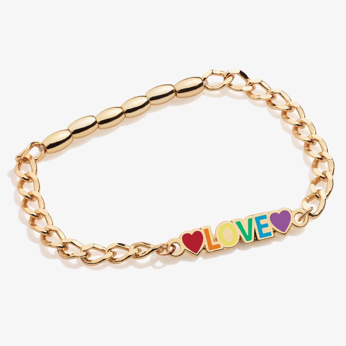 Love Multicolored Stretch Bracelet for Women - Adjustable Beaded Elastic Wristband - Perfect for Gifts, Parties, and Everyday Wear