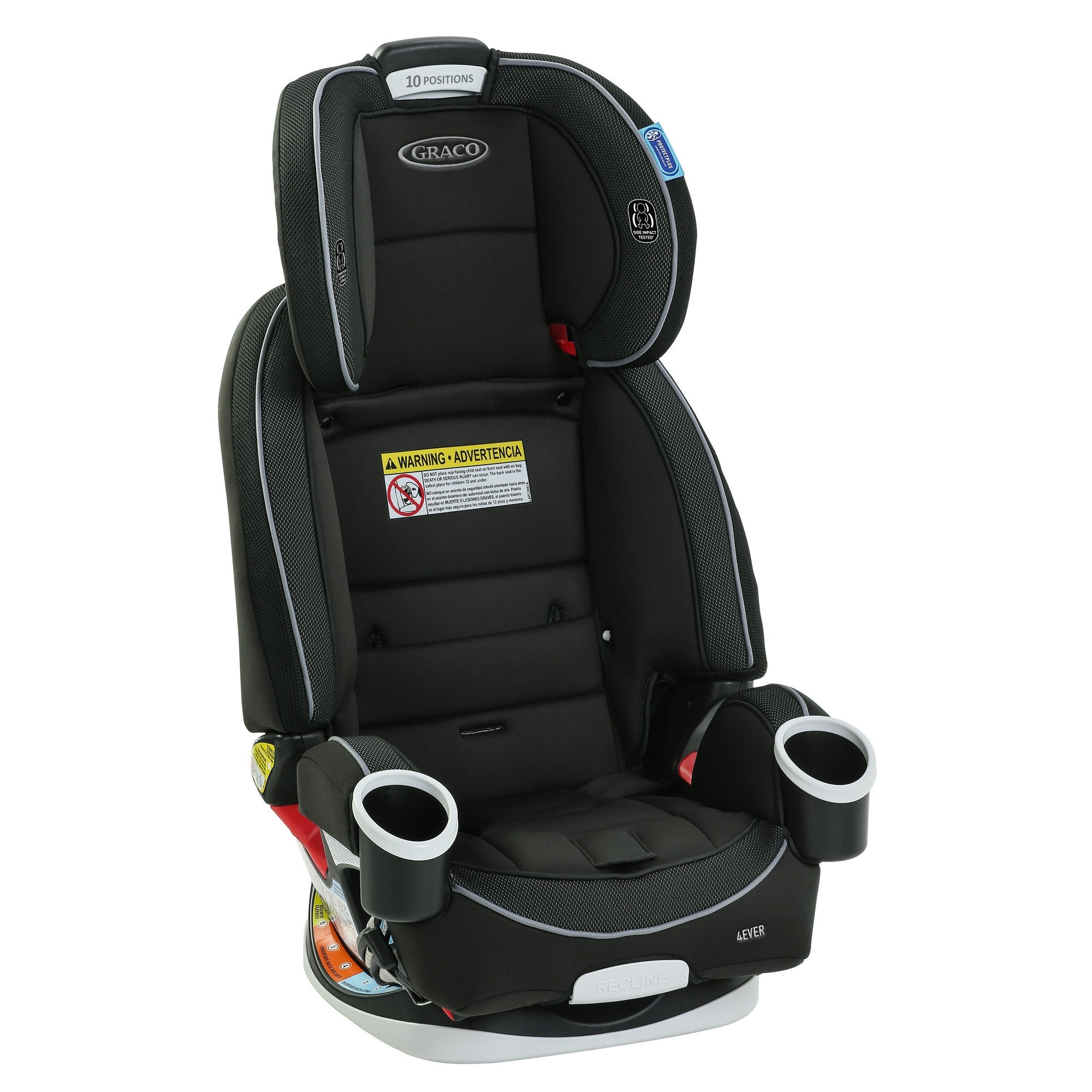 Graco 4Ever 4-in-1 Convertible Car Seat for Toddlers to Big Kids (5-120 lbs) - Safe & Comfortable for Travel, School, and Family Road Trips