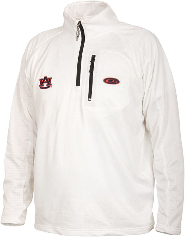 Auburn Breathelite 1/4 Zip Pullover - Lightweight Performance Running Jacket for Men & Women - Perfect for Outdoor Jogging, Hiking & Gym Workouts