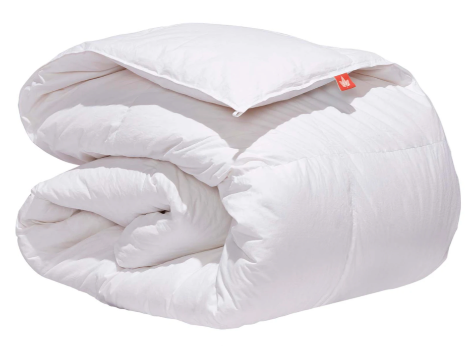 Premium White Down Duvet - 625 Loft Fill Power - Ultra Soft & Warm Comforter for All Seasons - Perfect for Master Bedroom, Guest Room & Cozy Home Decor