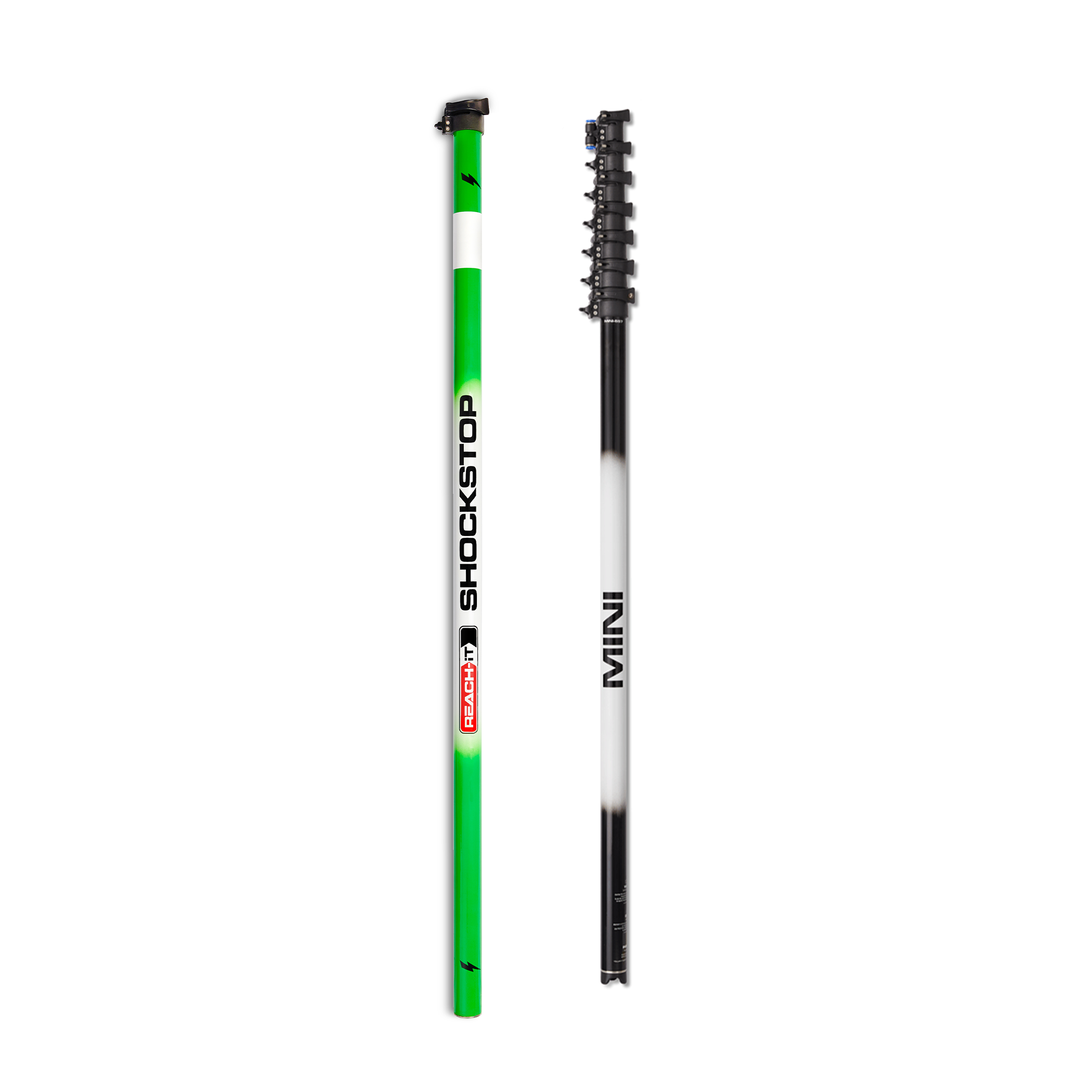 REACH Professional Extendable Pole Pack - Telescopic Pole for Cleaning, Painting & Maintenance - Perfect for High Ceilings, Walls & Hard-to-Reach Areas