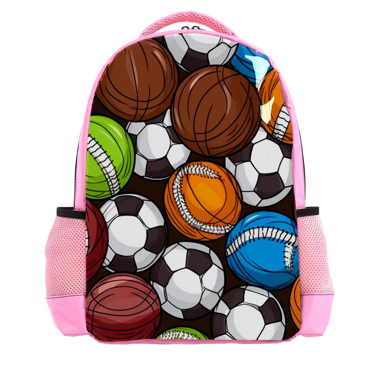 **Durable Travel Backpack for Men & Women - Lightweight Sports Backpack for Basketball, Football, Volleyball - Perfect for Gym, Hiking & Outdoor Adventures**