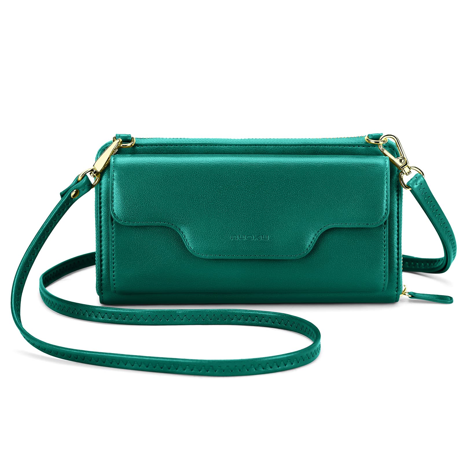 Nuoku Women's Crossbody Bag with RFID Protection - Stylish Small Clutch Purse & Phone Wallet for Everyday Use, Travel, and Shopping
