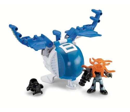 Fisher-Price Imaginext Space Pod - Interactive Space Toy for Kids with Lights & Sounds - STEM Learning & Imaginative Play for Ages 3+ - Perfect for Space-Themed Bedroom Decor & Pretend Play Adventures