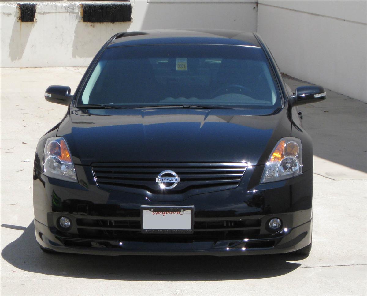 2007-2009 Nissan Altima Sedan Front Lip Spoiler - KB12242 - Enhance Style & Aerodynamics for Sporty Look - Perfect for Car Enthusiasts & Street Racing