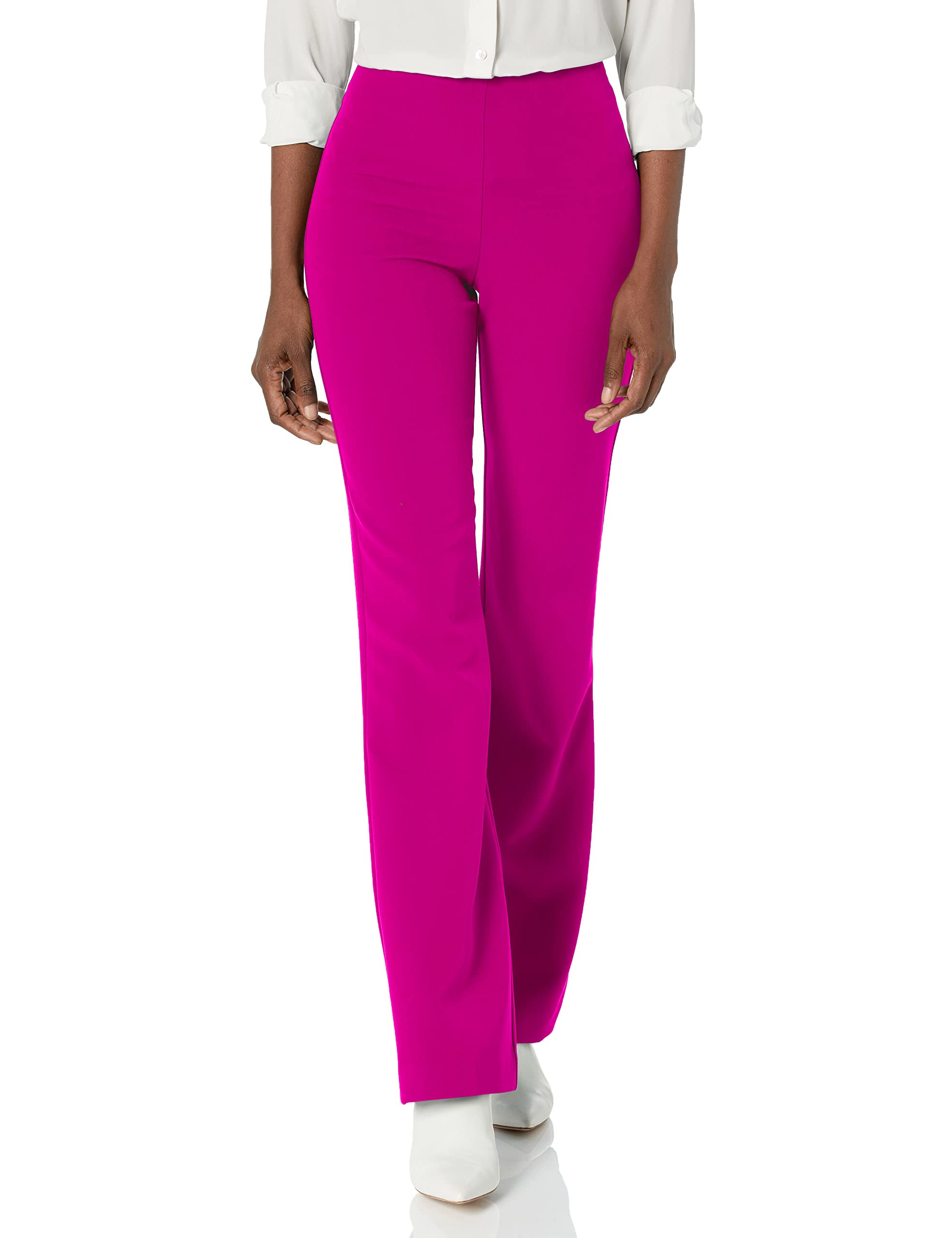 Trina Turk Women's Wide Leg Pants - Comfortable High Waist Palazzo Trousers for Work, Office & Casual Wear | Plus Size & Petite Options Available