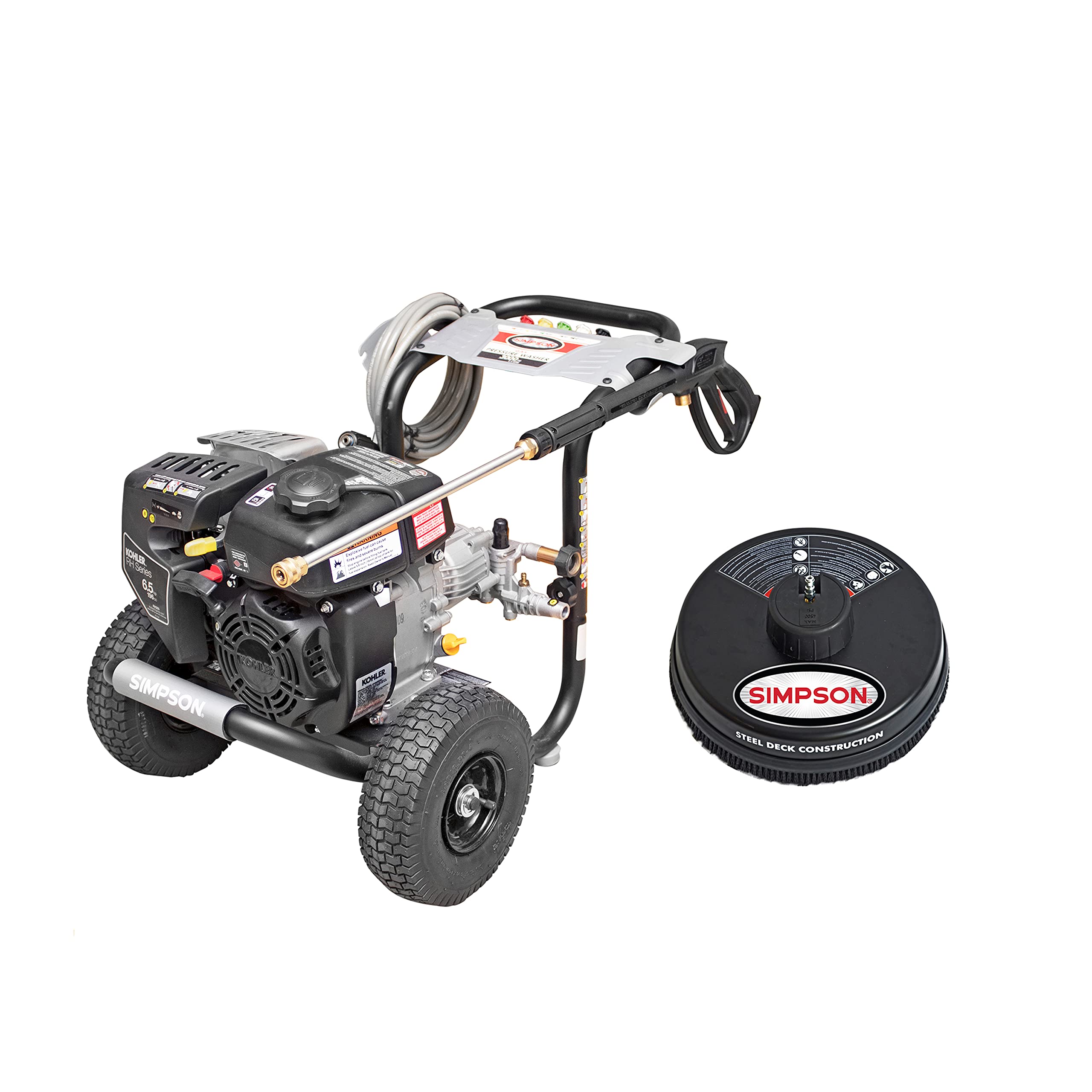 Simpson MS60763-S Gas Pressure Washer with Kohler RH265 & 15