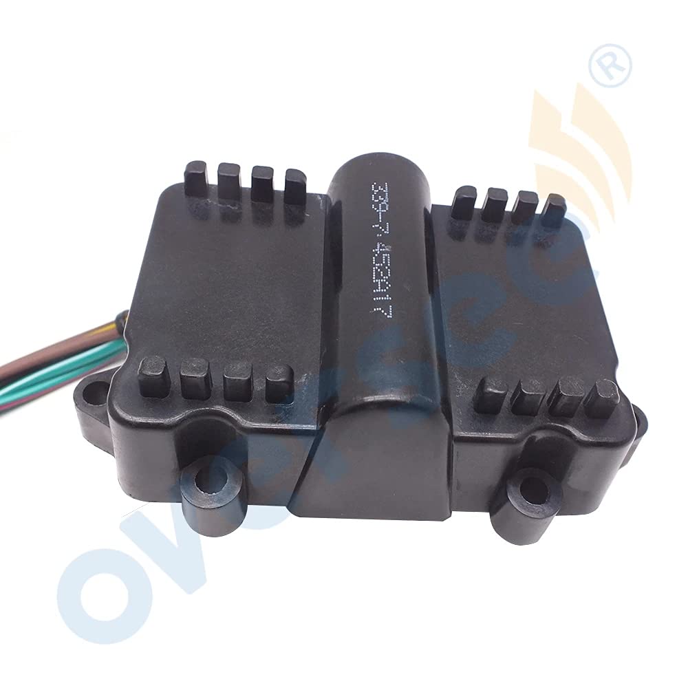 Mercury Mariner Outboard Motor Switch Box CDI 339-7452A17 - Compatible with 2-Stroke 6hp, 8hp, 9.9hp, 15hp, 20hp, 25hp Engines - Replaces 18-5777, 114-7452AK1, 339-7452A15, 339-7452A19 - Perfect for Marine Boating & Fishing
