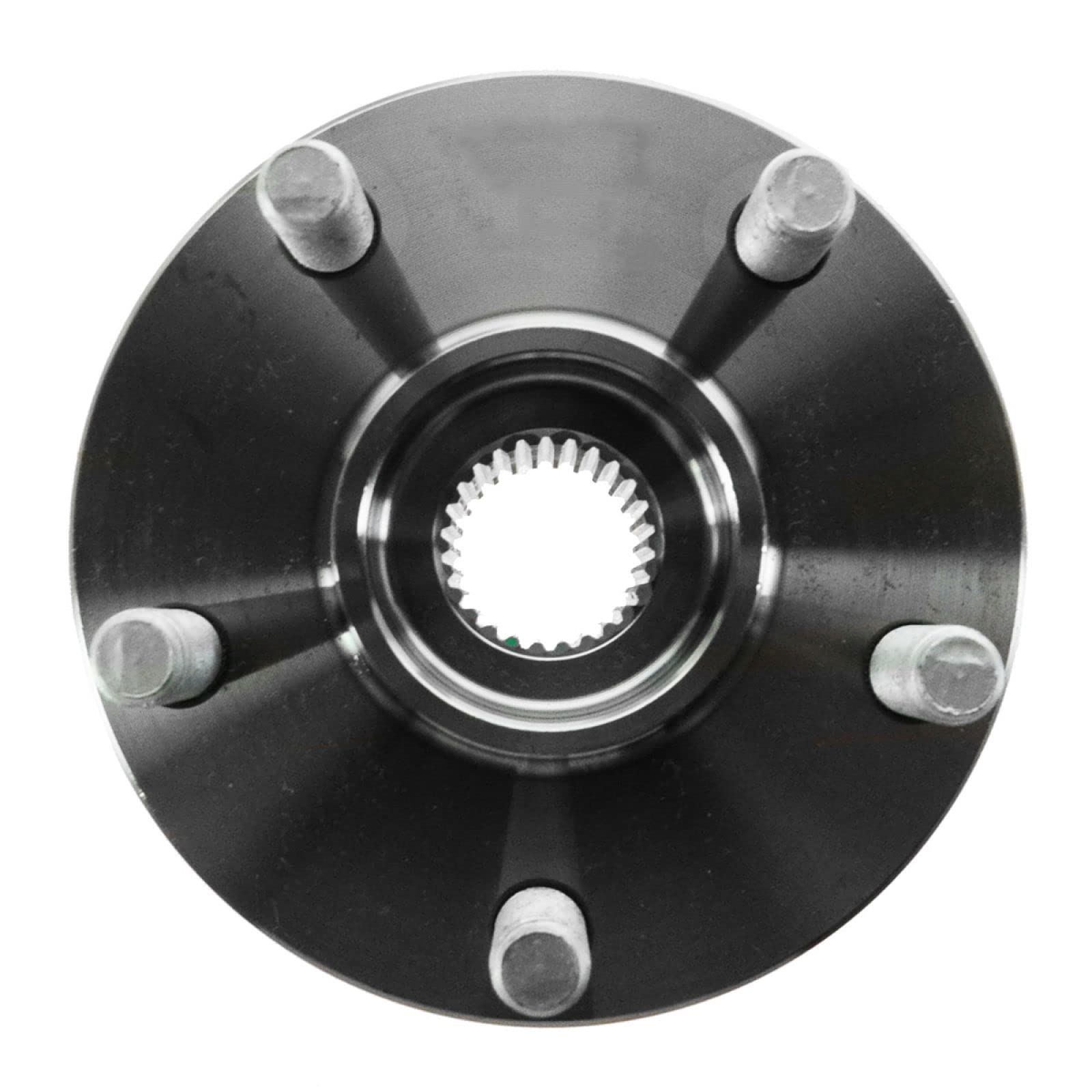 TRQ Front Wheel Bearing and Hub Assembly Kit - Left & Right Pair - Fits 2005-2010 Scion tC - Replacement for Worn Bearings - Perfect for DIY Car Repairs and Maintenance