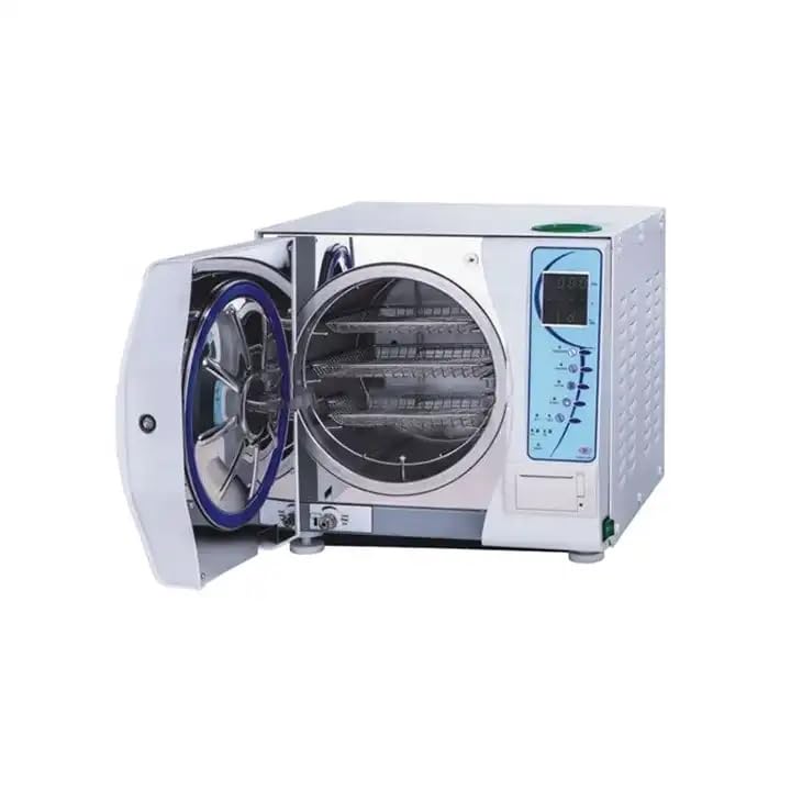 16L/18L/23L Class B Autoclave Sterilizer with LCD Display & Printer - Dry Heat Vacuum Steam Sterilization for Dental Clinics, Hospitals & Laboratories
