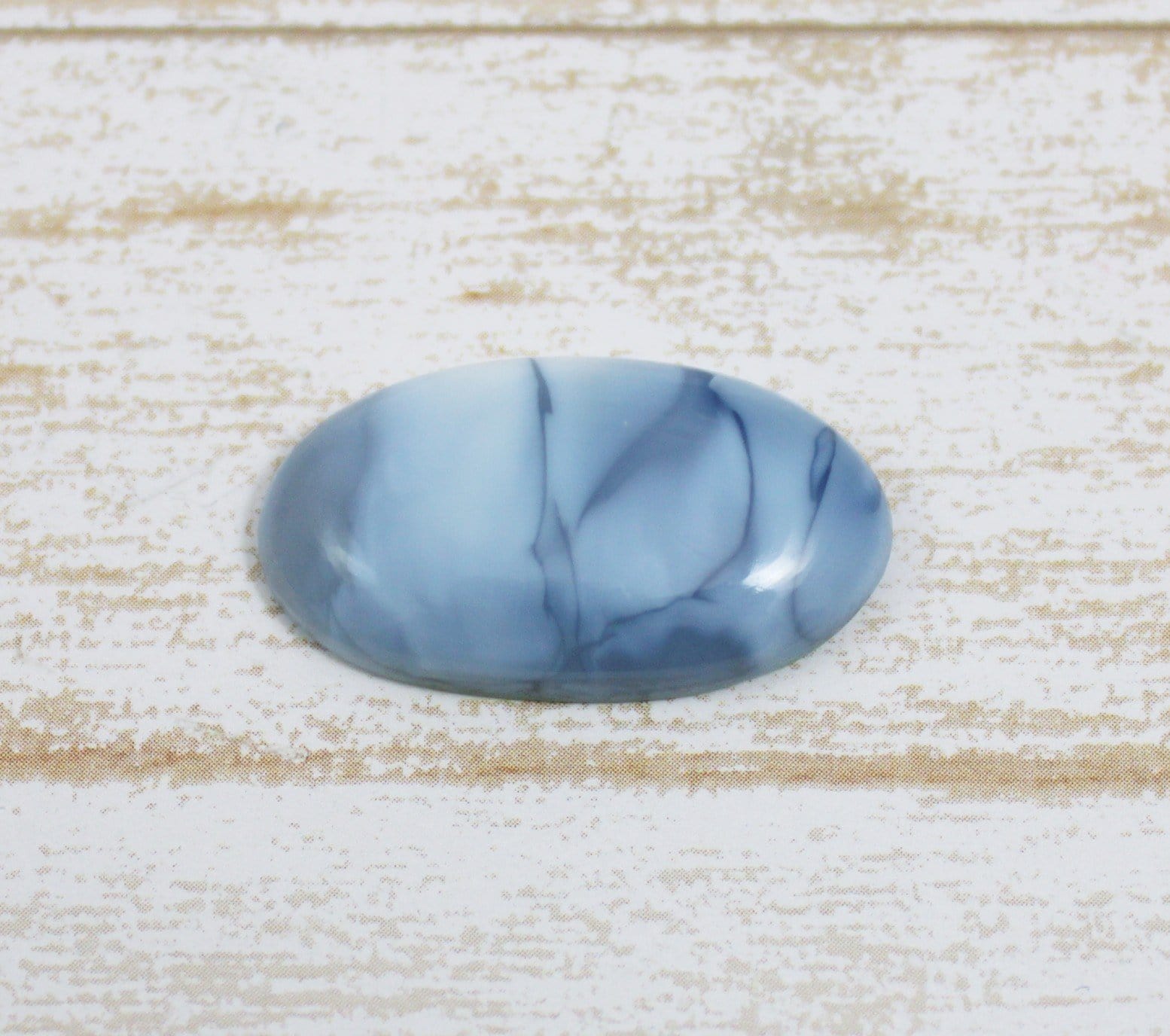 Natural Blue Opal Cabochons for Jewelry Making - High Quality Gemstone Beads for Rings, Necklaces & DIY Crafts
