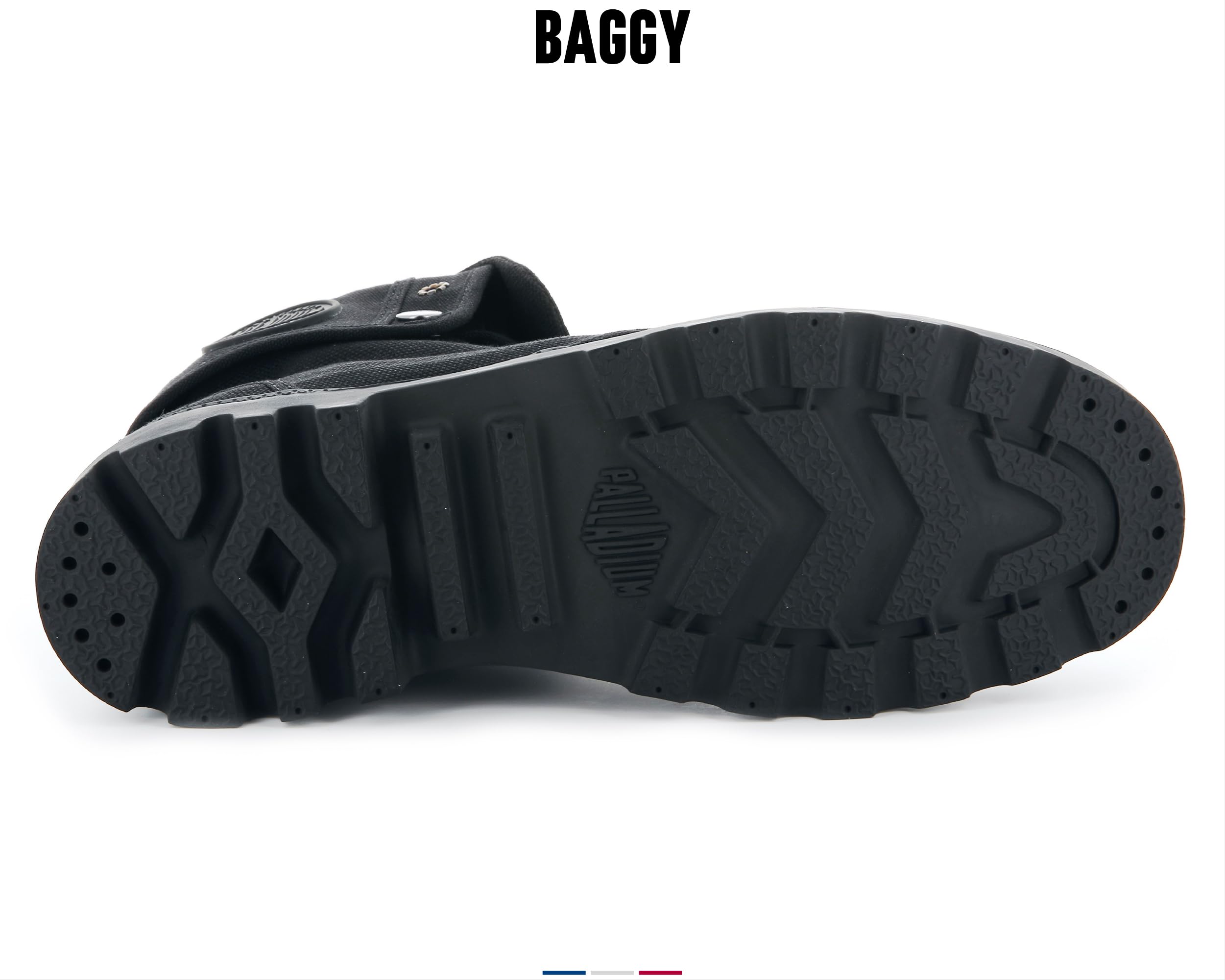 Palladium Men's Baggy Canvas Boots - Waterproof & Comfortable Military Style Boots for Hiking, Work & Outdoor Adventures
