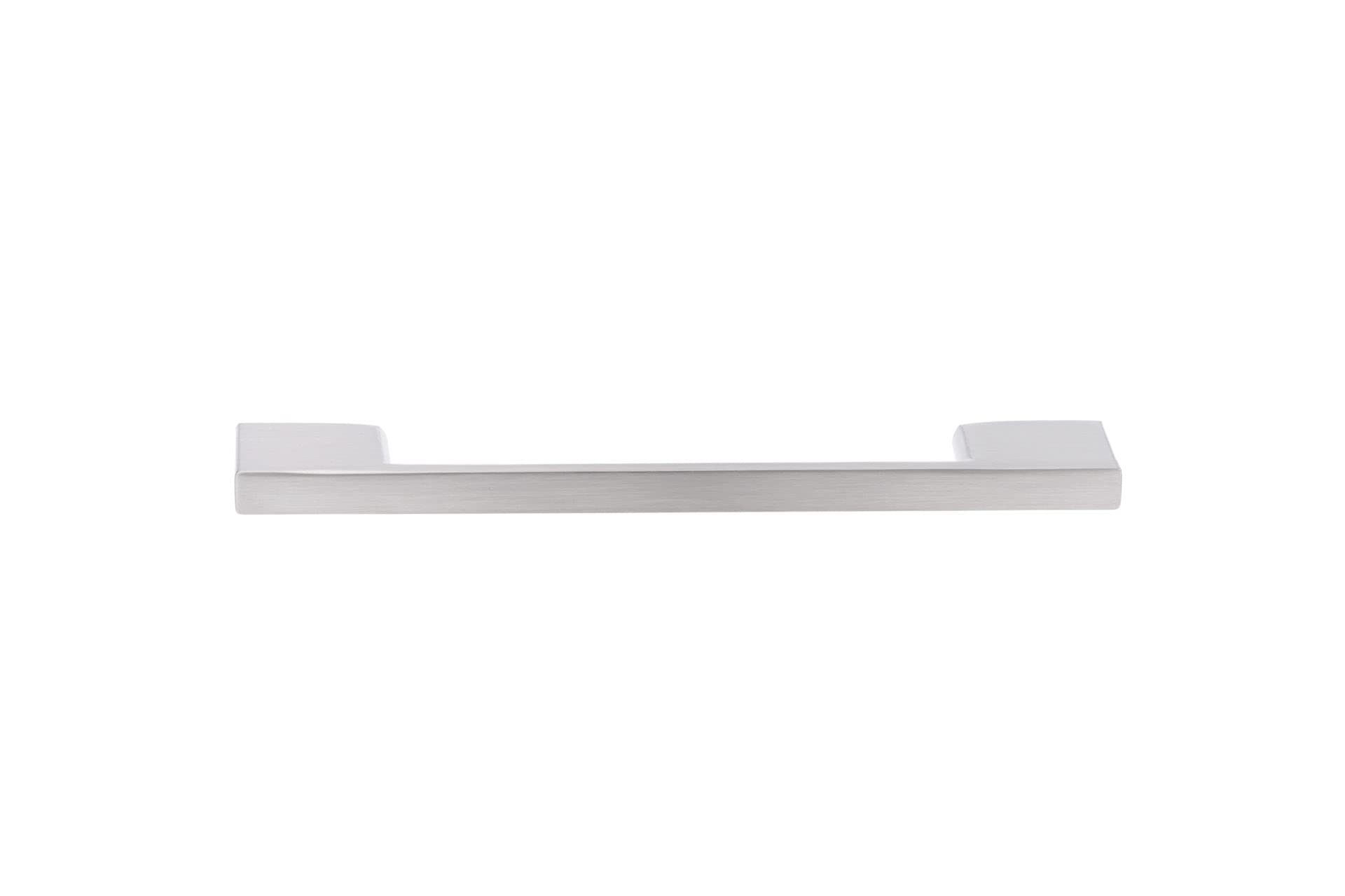 Richelieu Hardware 6132896195 Brushed Nickel Cabinet Pull - 3 3/4-inch (96mm) Center-to-Center Modern Handle for Kitchen Cabinets, Bathroom Vanity & Furniture Drawers | Durable & Stylish Upgrade for Home Renovation Projects
