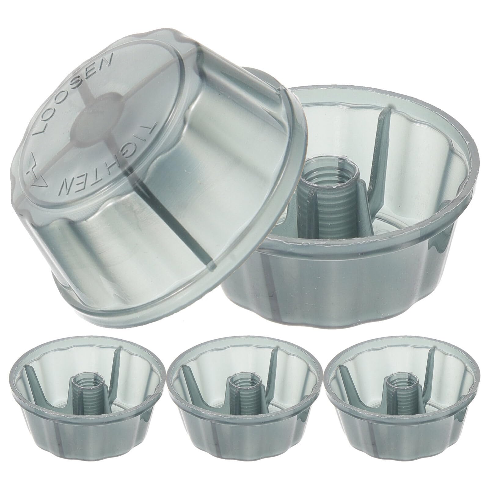 5-Pack Universal Fan Blade Nut Covers - Replacement Fixing Nut Caps for 12/14/16/18 Inch Standing Pedestal Fans - Durable Electric Fan Accessories for Home, Office & Outdoor Use