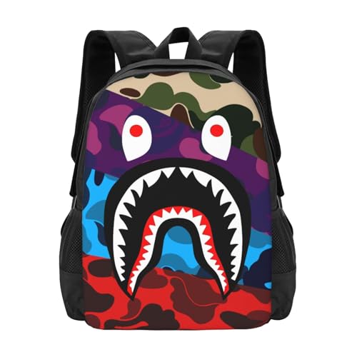 Shark Camo Backpack 2