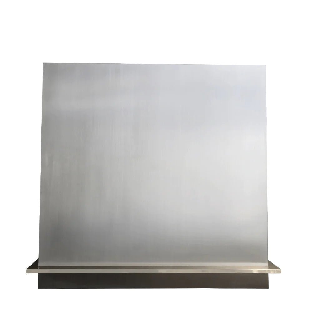 SINDA SRH37 BA Stainless Steel Square Range Hood - Modern Kitchen Ventilation for Smoke & Odor Removal - Perfect for Home, Restaurant, and Commercial Use