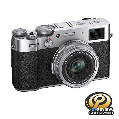 FUJIFILM X100V Digital Camera - 26.1MP APS-C Sensor, 23mm F2 Lens, 4K Video, Compact Travel & Street Photography Camera for Professionals & Enthusiasts | Perfect for Travel, Vlogging & Everyday Photography