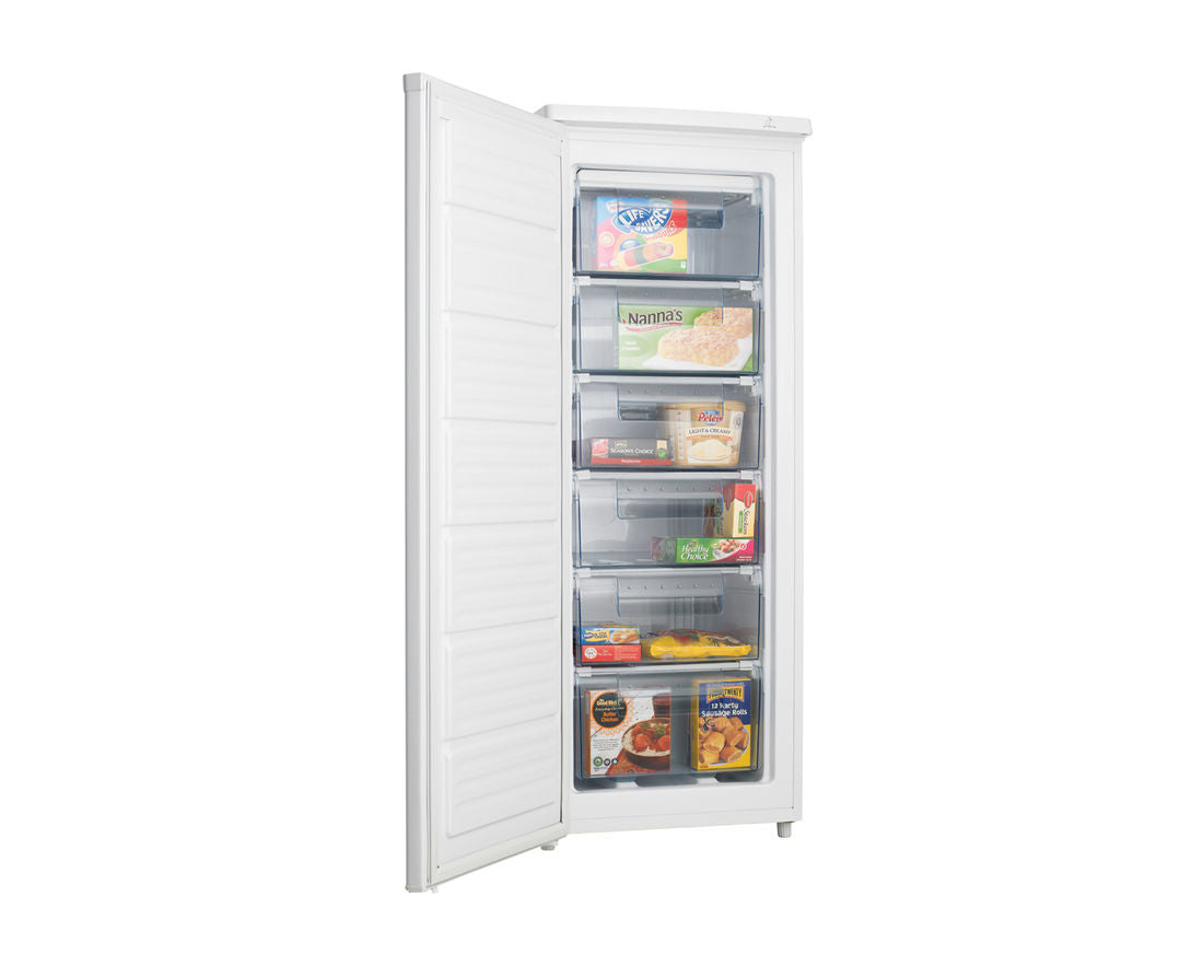 Heller 168L Upright Freezer PPF175 - Energy Efficient Deep Freezer for Home, Garage & Restaurant Use - Perfect for Frozen Food Storage & Bulk Meal Prep