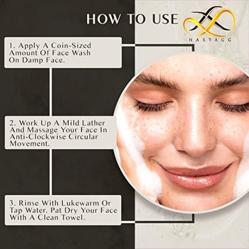 Activated Charcoal & Tea Tree Face Wash Combo for Deep Pore Cleansing - Skin Purifying Detox Scrub with Neem Extract for Men & Women | Acne Treatment, Blackhead Removal, Daily Skincare Routine