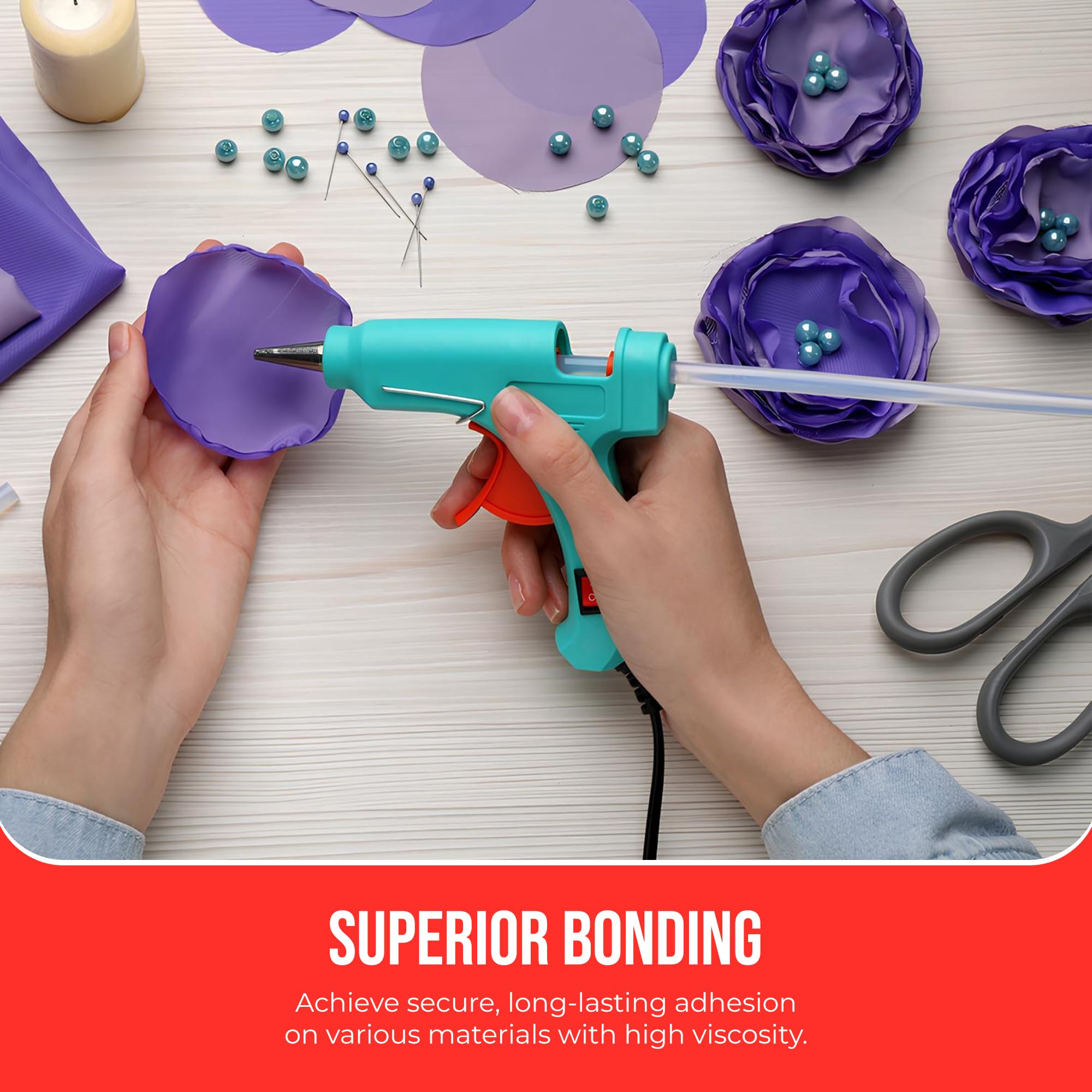 Wholesale Bulk Full Size Hot Melt Glue Sticks for Glue Guns - 7/16