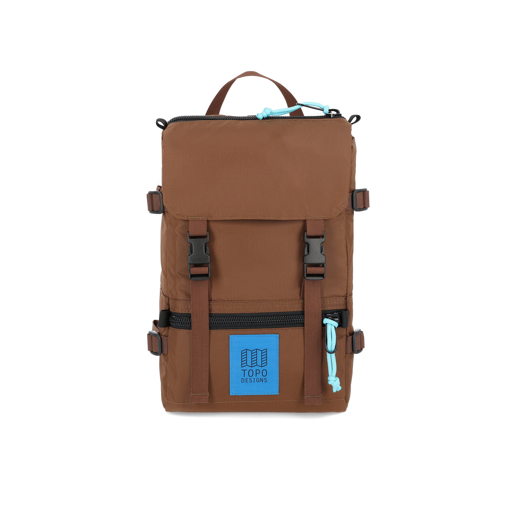 Topo Designs Rover Pack Mini Backpack - Lightweight & Durable Daypack for Hiking, Travel & Commuting - Cocoa Brown Outdoor Gear for Men & Women