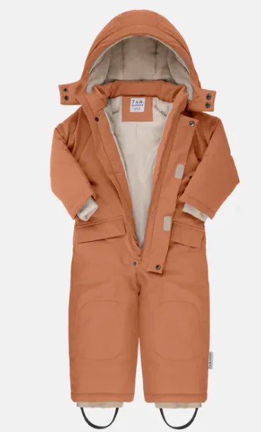 Benji Spice Snowsuit for Toddlers 1-2T - Warm Winter Outerwear for Boys & Girls - Perfect for Snow Play & Outdoor Adventures