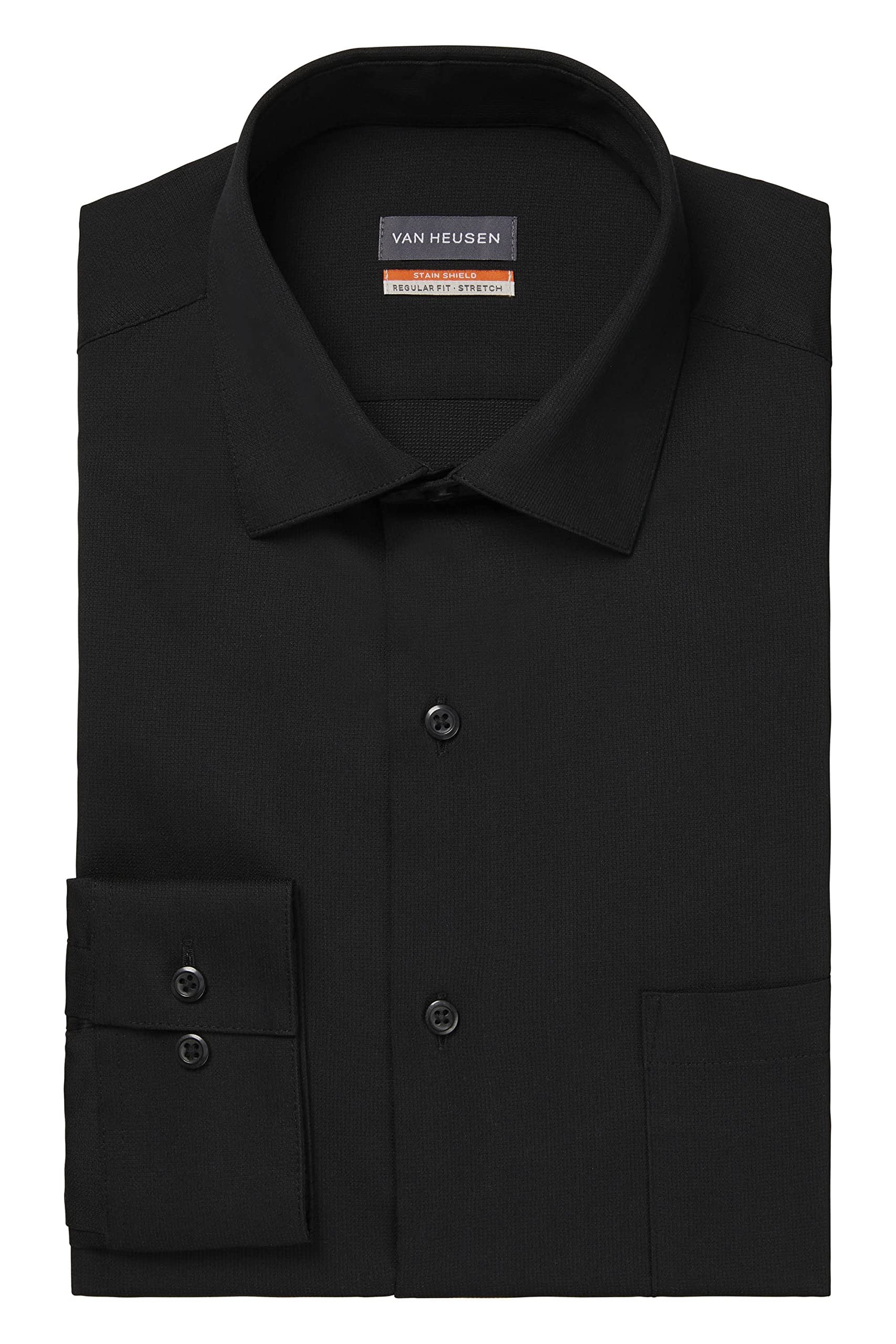 Van Heusen Men's Big & Tall Dress Shirt - Wrinkle & Stain Resistant, Stretch Comfort Fit Formal Shirt for Office, Wedding & Business Occasions