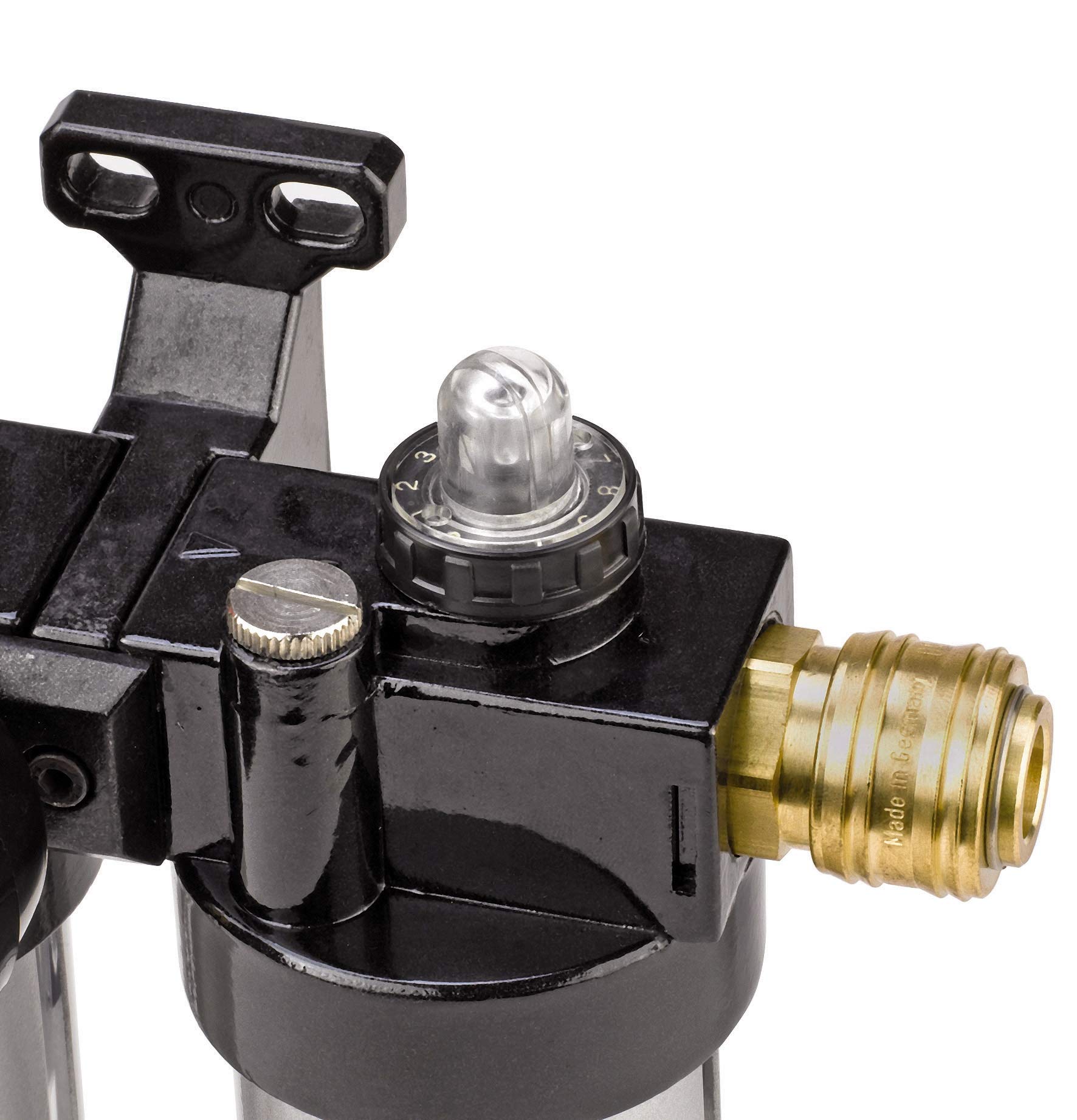 Einhell 3/8 Inch Combined Maintenance Unit with Oil Compression - Perfect for Automotive, Industrial & Home Tool Maintenance