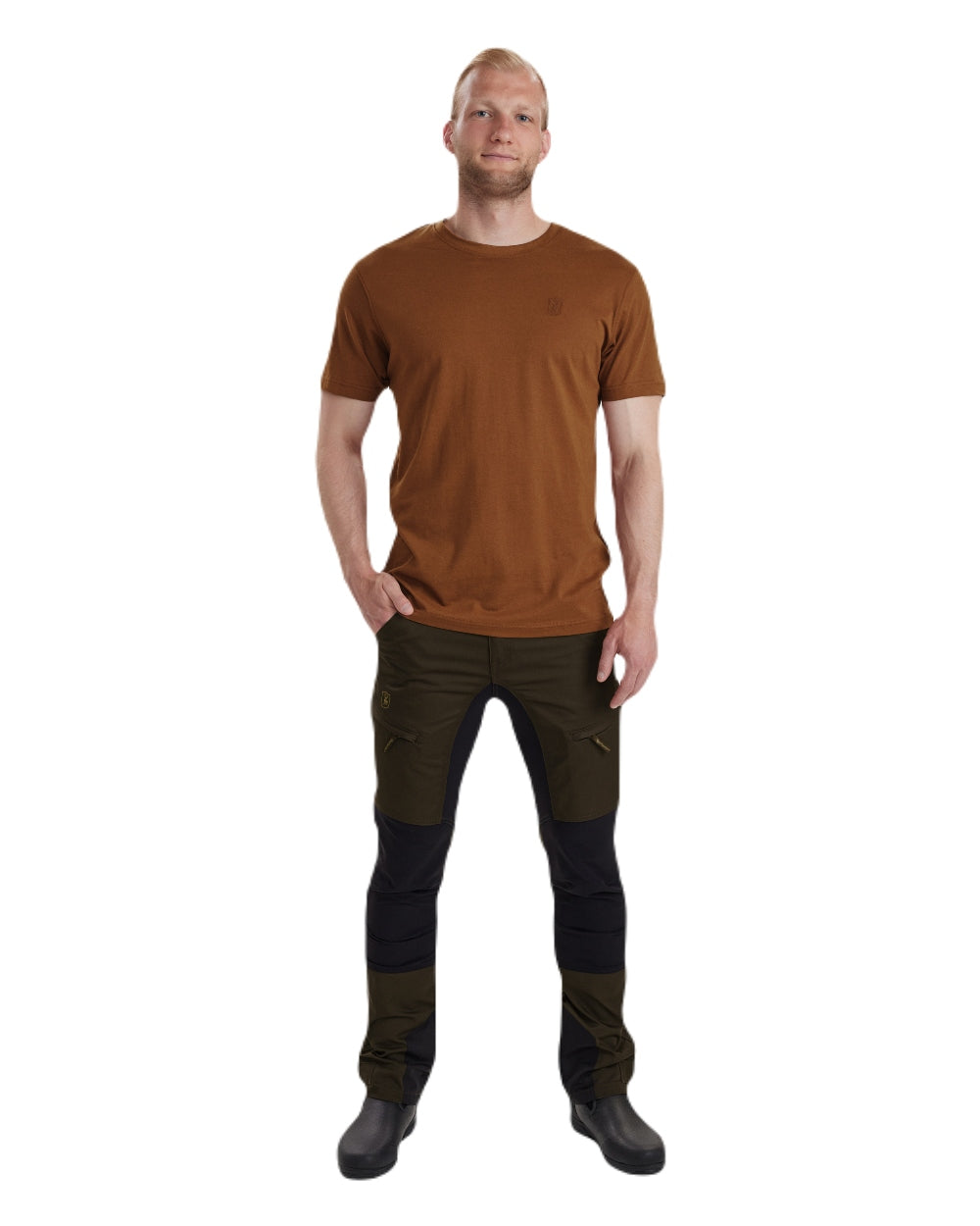 Deerhunter Easton Men's Graphic T-Shirt - Soft Cotton Short Sleeve Tee for Casual Wear & Outdoor Activities