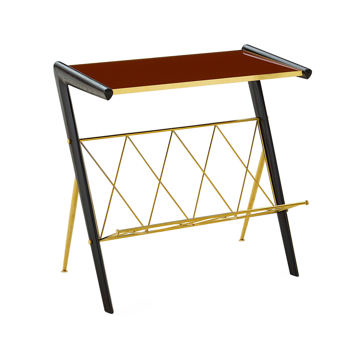 Stylish Trocadero Magazine Side Table - Modern End Table for Living Room, Bedroom & Office - Perfect for Holding Books, Drinks & Decor