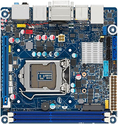Intel DH77DF Desktop Motherboard - LGA 1155 Socket, ATX Form Factor for Gaming & Media PCs - Perfect for Home Theater & Office Workstations