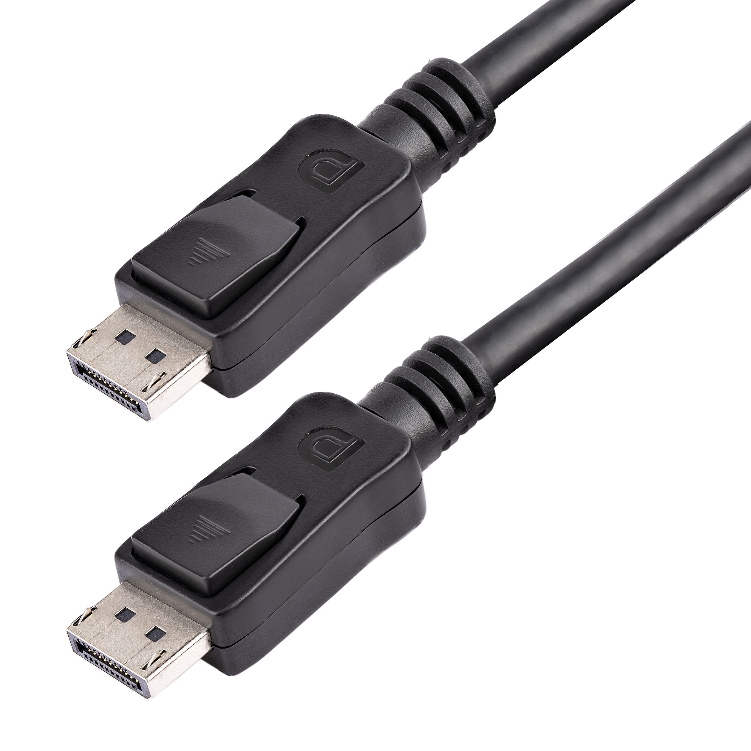 StarTech.com 30ft (9m) DisplayPort Cable - 4K UHD 1920x1200p DP to DP Monitor Cable - HDCP & DPCP Certified - Latching Connectors - for Gaming, Home Theater & Office Setup
