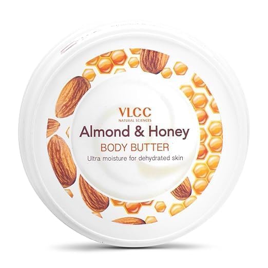 RI Almond & Honey Body Butter (200g) - Deeply Moisturizing Cream for Dry Skin - Use After Shower or Before Bed