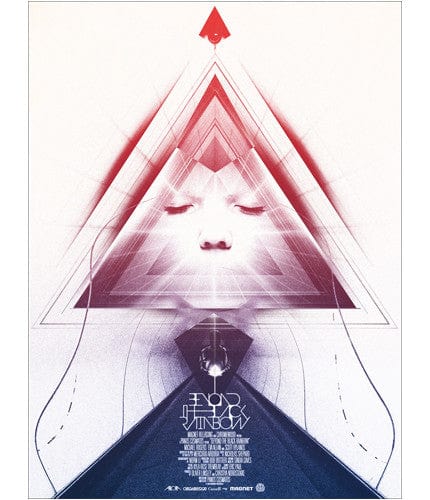Beyond the Black Rainbow - Psychedelic Art Print for Home & Office Decor | Unique Wall Art for Living Room, Bedroom, or Meditation Space