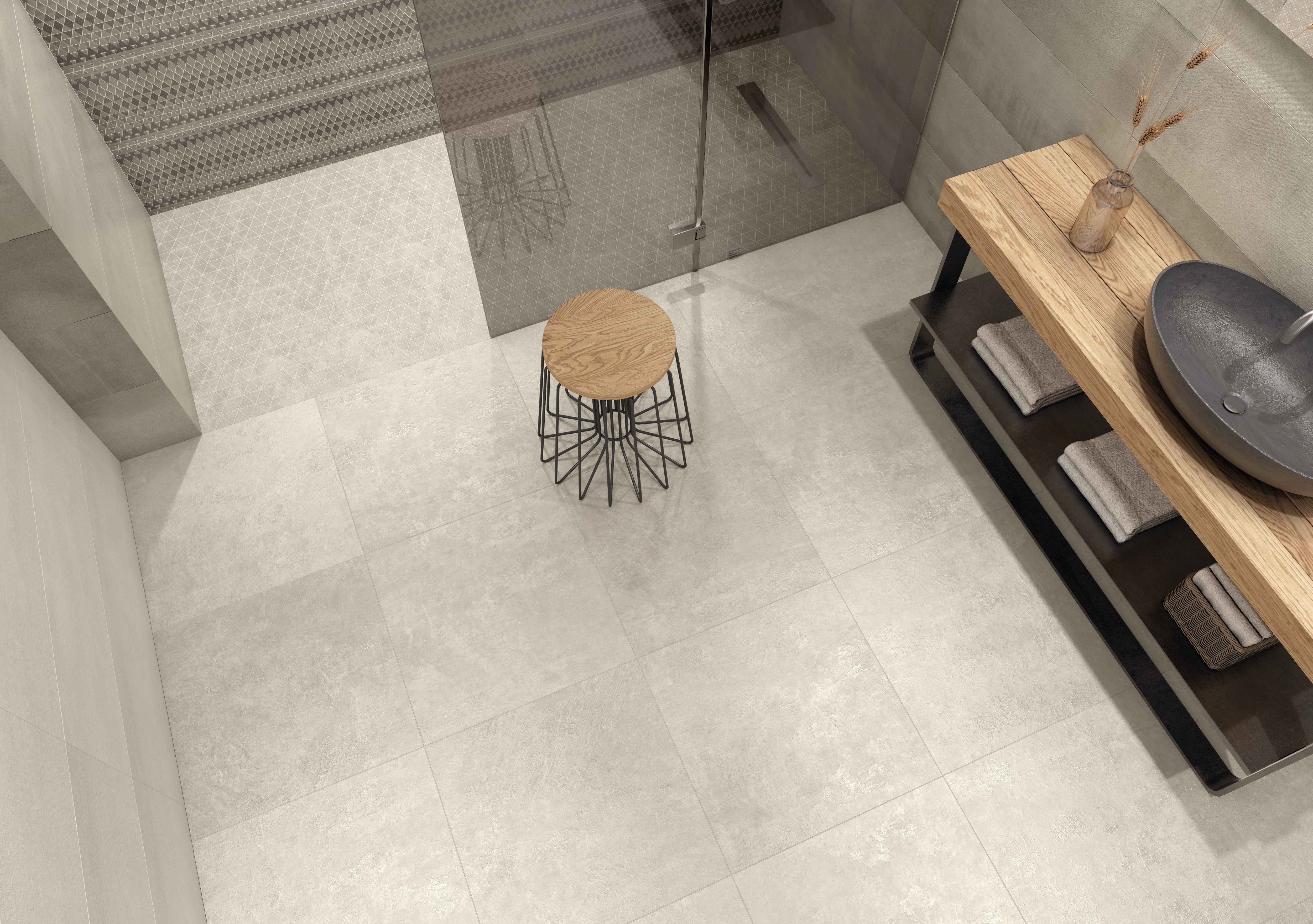 TAU DEVON Luxury Vinyl Flooring 24 x 48 Inch - 15.49 Sqft per Box (2 Pieces) - 32 Boxes per Pallet - Waterproof & Durable for Home, Office & Commercial Spaces