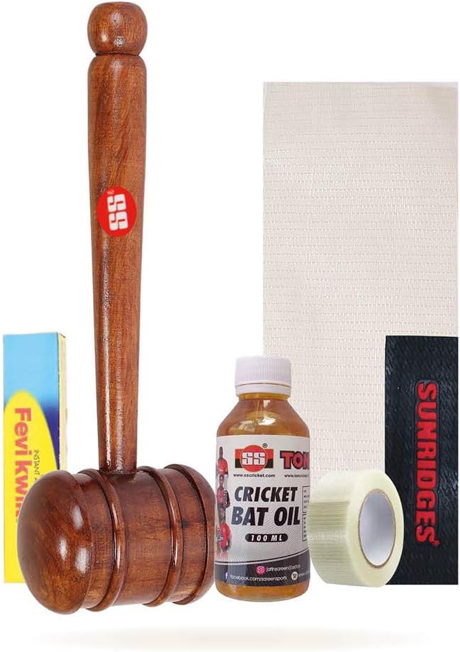Premium SS Cricket SS Maximus Bat Care Kit - Professional Cricket Bat Maintenance Set for Enhanced Performance | Perfect for Match Days & Training Sessions