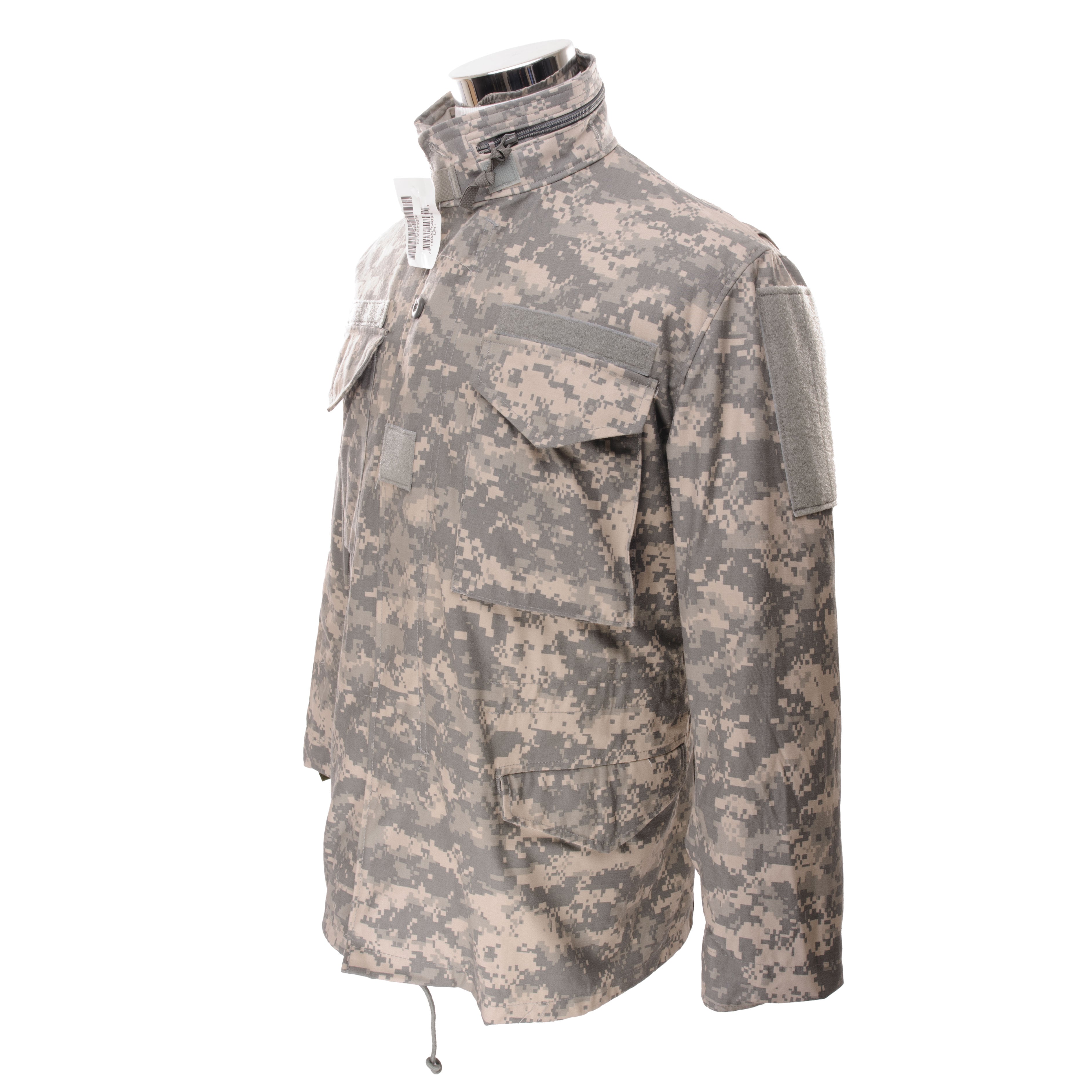 Vintage US Army M65 Digital Camo Field Jacket - Small Regular Size (2008 Issue) - Authentic Military Surplus for Outdoor Adventures, Hunting & Tactical Use
