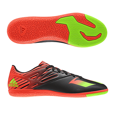 adidas Messi 15.3 IN Soccer Cleats - Lightweight Football Shoes for Men - Perfect for Turf & Artificial Grass - Ideal for Training & Matches